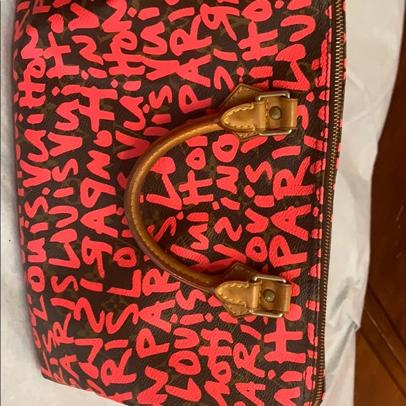 Louis Vuitton Monogram Graffiti Speedy - Picture 5 of 9